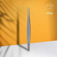 STALEKS EXPERT 40 TYPE 2 Profesyonel Kirpik Cımbızı (L Şeklinde, 70')