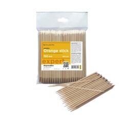 STALEKS STALEKS PRO Portakal Manikür Çubuğu, Ahşap 150 mm (100 Adet)