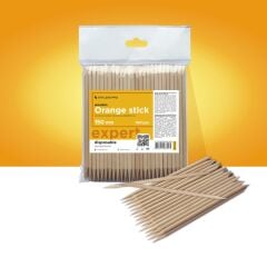 STALEKS STALEKS PRO Portakal Manikür Çubuğu, Ahşap 150 mm (100 Adet)