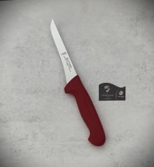 Solingen Rıtter Kemik Sıyırma Ve Fileto Bıçağı Yeni Model 15 Cm Kırmızı