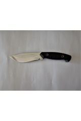 Sürmene El Yapımı Avcı Bıçağı Verzalit Hakiki Deri Kılıflı 13cm