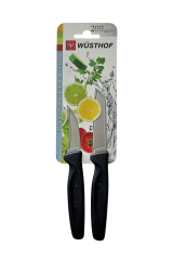 Wüsthof Soyma Bıçağı 2'li Set Siyah