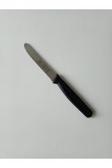 Tırtıklı Doğrama Bıçağı Siyah