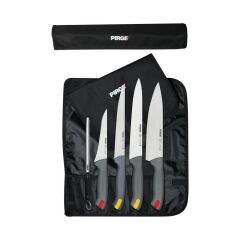 PİRGE Gastro Çantalı 5'li Bıçak Seti - 35198