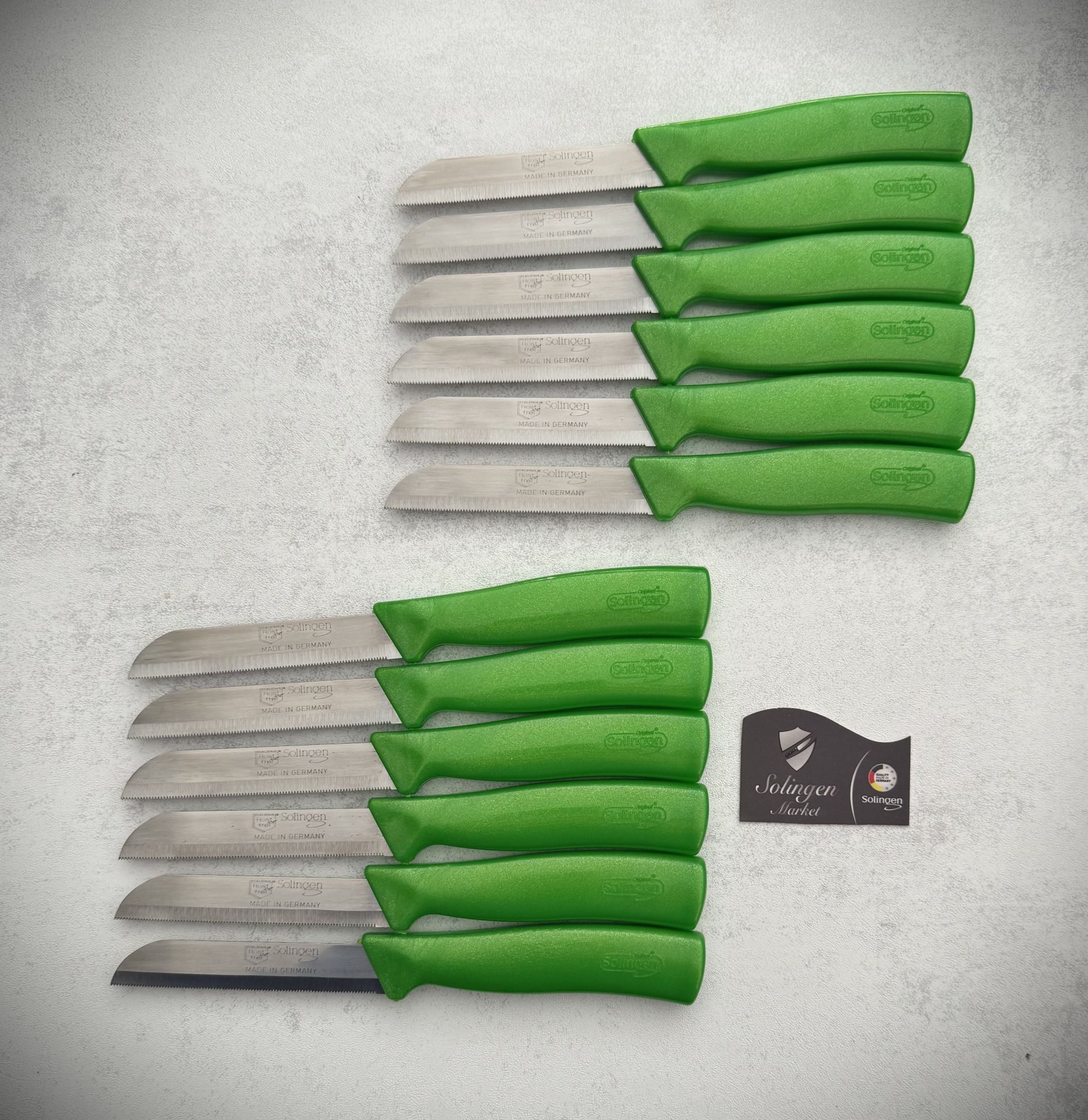 Solingen Işıltılı Meyve Ve Sebze Bıçağı 12'Li