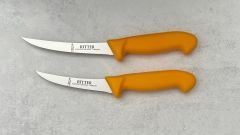 Solingen Rıtter Yağ Sıyırma Bıçağı 13-15 Cm Sarı 2'Li
