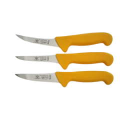 Solingen Max Melchıor Et Sıyırma Kasap Bıçağı 3'Lü Set Sarı