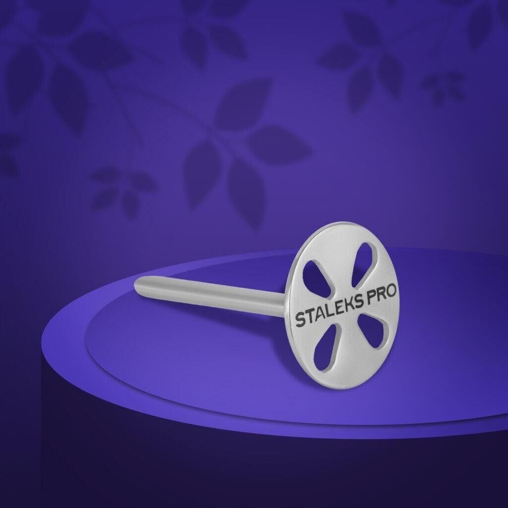 PODODISC STALEKS PRO S Pedikür Disk (15 mm), 180 Grit Törpüler Set Ile (5 Adet)