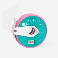 STALEKS EXPERT Yedek Beyaz Bant Törpü, STALEKS PRO Plastik Bobinde, 100 Grit