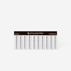 STALEKS Elmas Alev Freze, Kırmızı, Çap 2,3 mm, Çalışma Kısmı 10 mm