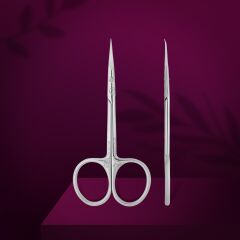 STALEKS EXCLUSIVE 23 TYPE 1 Profesyonel Kancalı Tırnak Eti Makası (Magnolia)