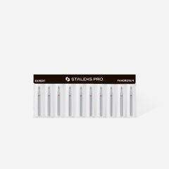 STALEKS Elmas Küre Freze, Kırmızı, Çap 1,6 mm, Çalışma Kısmı 4 mm