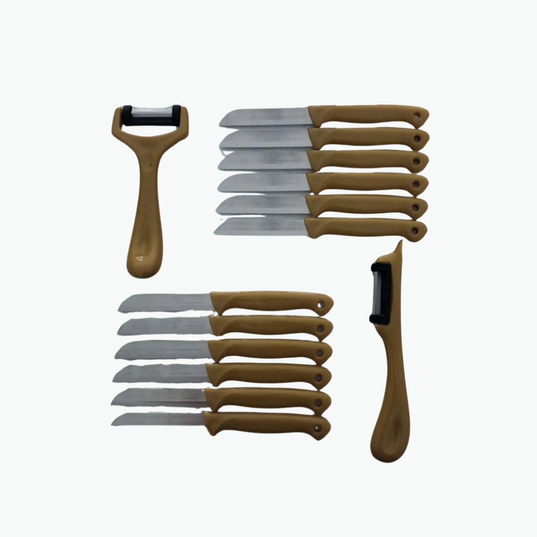 Solingen 12'Li Meyve-Sebze-Doğrama Bıçağı Ve 2'Li Soyacak 14'Lü Set
