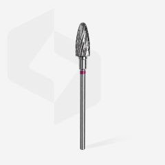 STALEKS Sert Alaşım Mısır Freze, Mor, Çap 6 mm / Çalışma Kısmı 14 mm