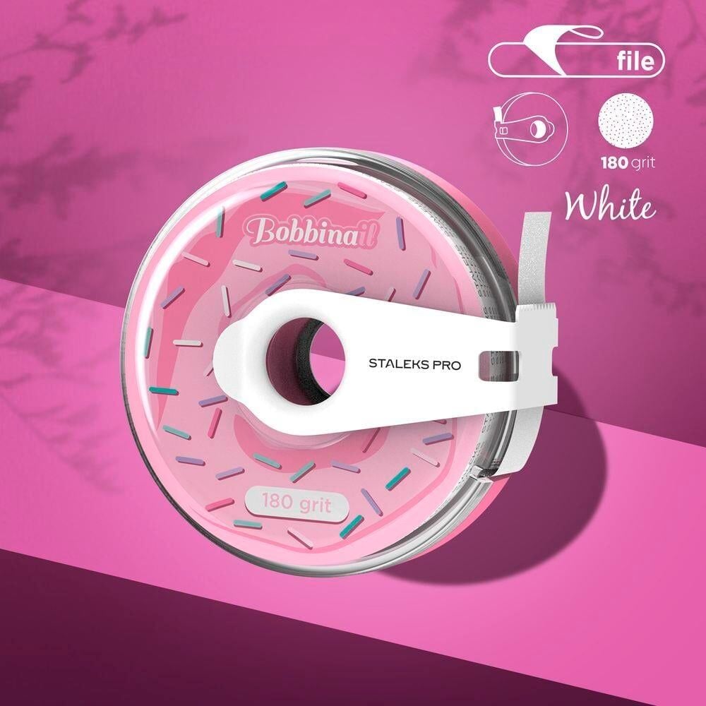 STALEKS EXPERT Yedek Beyaz Bant Törpü, STALEKS PRO Plastik Bobinde, 180 Grit