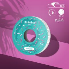 STALEKS PRO Plastik Bobin İçin EXPERT Yedek Beyaz Bant Törpü Bloğu, 100 Grit