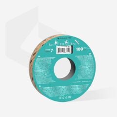 STALEKS PRO Plastik Bobin İçin EXPERT Yedek Beyaz Bant Törpü Bloğu, 100 Grit