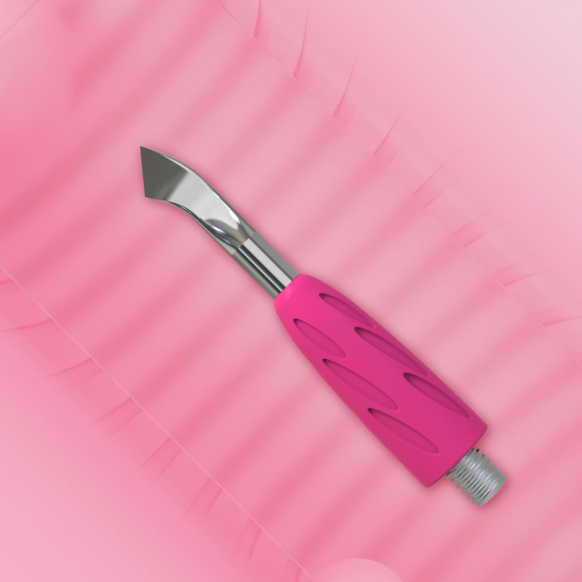 STALEKS Combo UNIQ 14 Spatulanın Çalışma Kısmı Arkaya Çekilmiş Bıçak