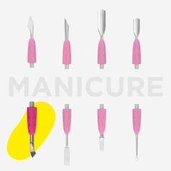 STALEKS Combo UNIQ 14 Spatulanın Çalışma Kısmı Arkaya Çekilmiş Bıçak