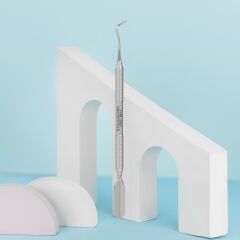 STALEKS PODO 20 TYPE 1 Pedikür Küret (Küret + Yuvarlak İtici)