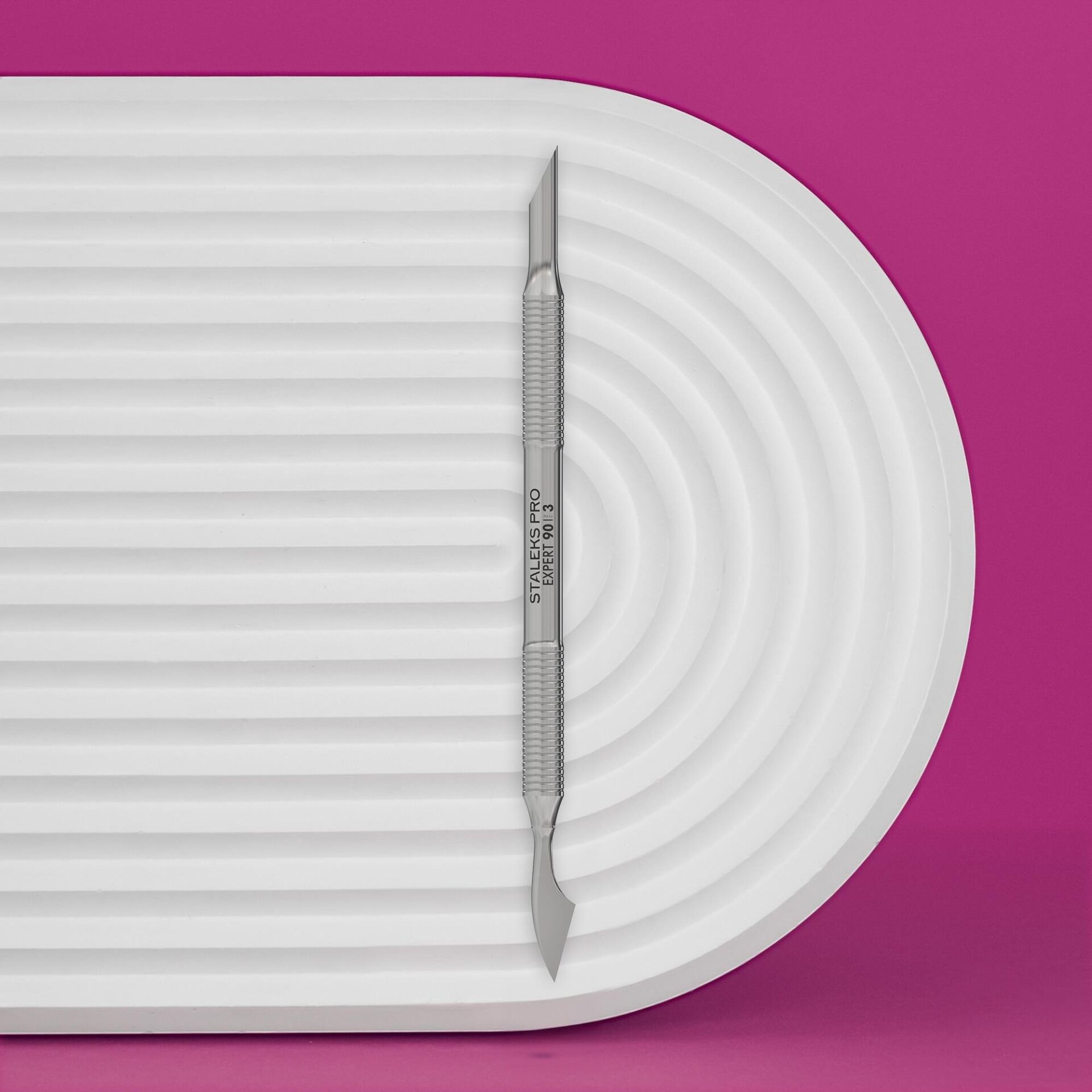 STALEKS EXPERT 90 TYPE 3 Tırnak Eti İtici (Yamuk İtici + Üçgen Uç)