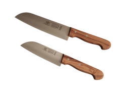 Solingen Vanadıum Çelik, Zeytin Saplı Santoku Şef Bıçakları.