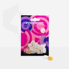 STALEKS PODODISC STALEKS PRO XS Pedikür Disk İçin Yedek Beyaz Törpüler, 180 Grit (50 Adet)