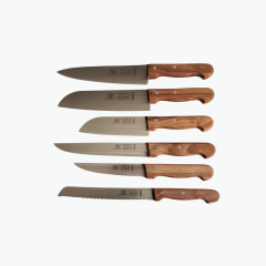 Solingen Zeytin Saplı Profesyonel Şef Bıçağı 6'Lı