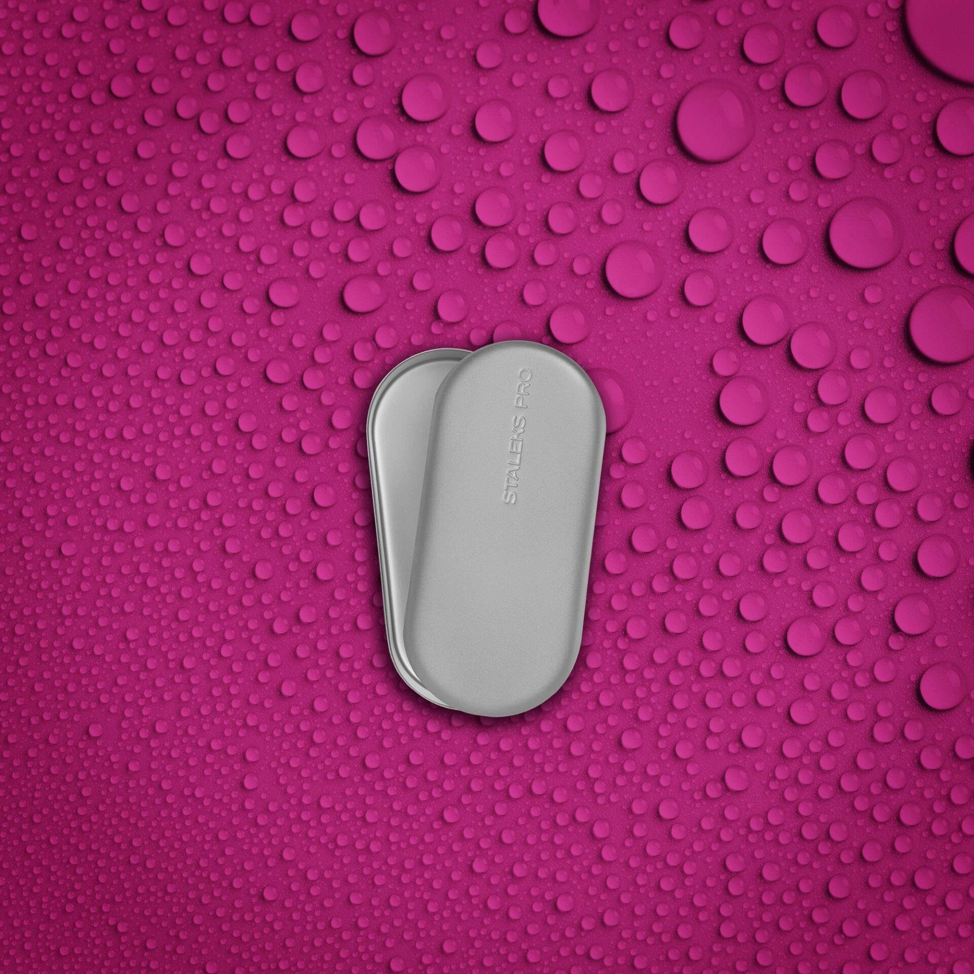 STALEKS Kapaklı Paslanmaz Çelik Freze Tepsisi, 90x40x15 mm