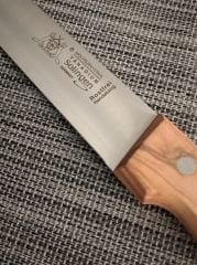 Solingen Zeytin Saplı Profesyonel Uzun Şef Bıçağı 20 Cm