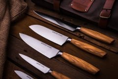 Solingen Felix Dövme Çelik Profesyonel Santoku Bıçağı 16 Cm