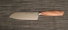 Solingen Felix Dövme Çelik Profesyonel Santoku Bıçağı 16 Cm