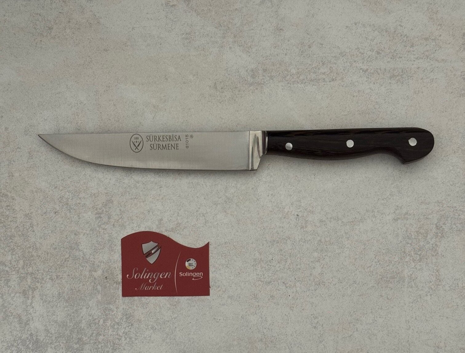 Sürmene Sürkesbisa El Yapımı Venge Kasap Et Bıçağı 16cm 15 Cm