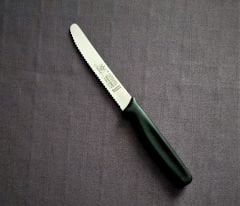 Solingen Tırtıklı Sebze Ve Meyve Doğrama Bıçağı Siyah