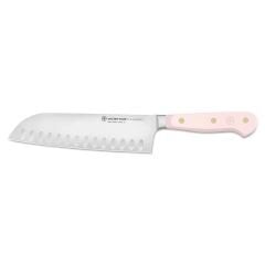 WÜSTHOF Classic Dövme Çelik Santoku Oluklu Şef Bıçağı Pembe 18 cm 1061700416