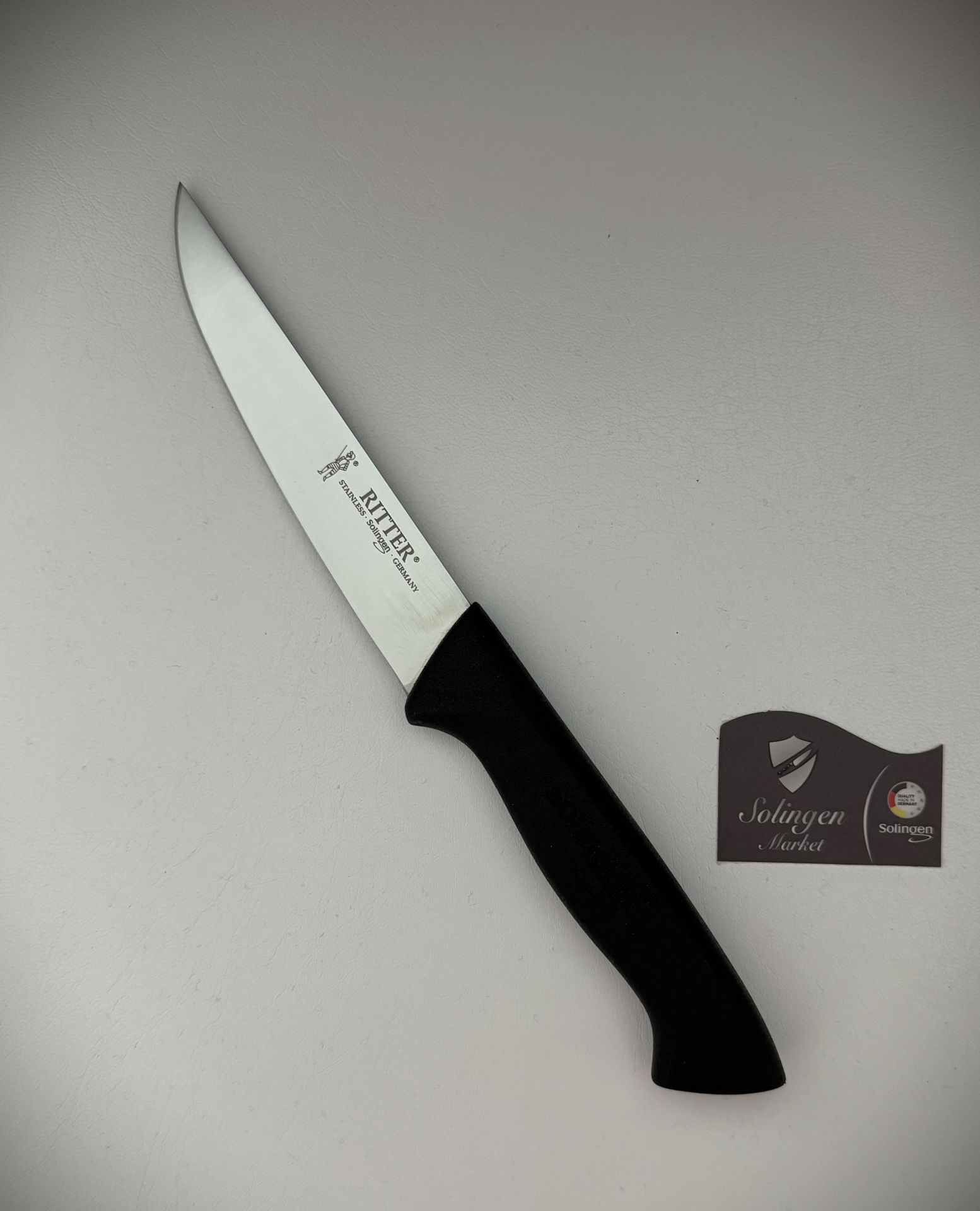 Solingen Rıtter Genel Kullanım Mutfak Bıçağı 15 Cm Siyah